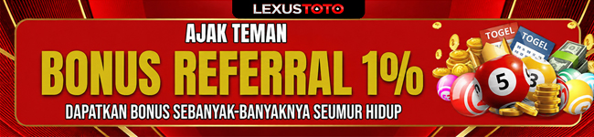 BONUS REFERRAL 1%